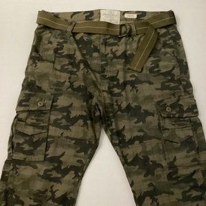 Smoke Rise Camo Cargo Pants Mens Size 40x32